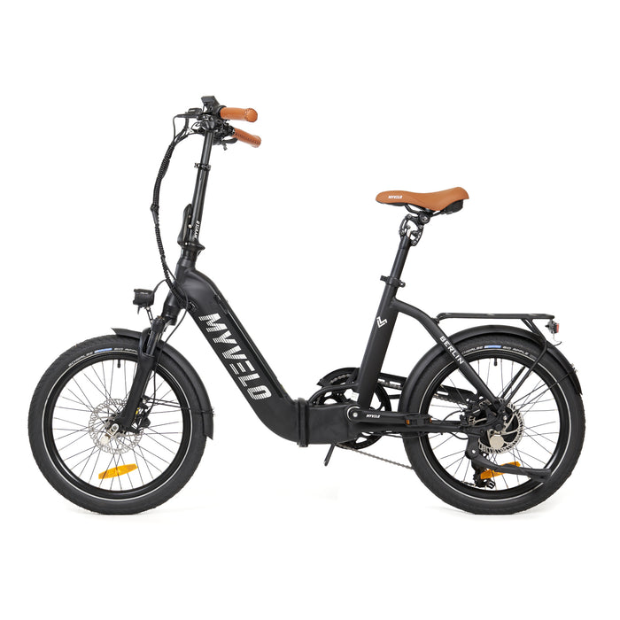 moma klapprad test Vélo électrique pliant MYVELO Berlin, modèle à cadre ouvert, commandez en ligne — myvelo.de